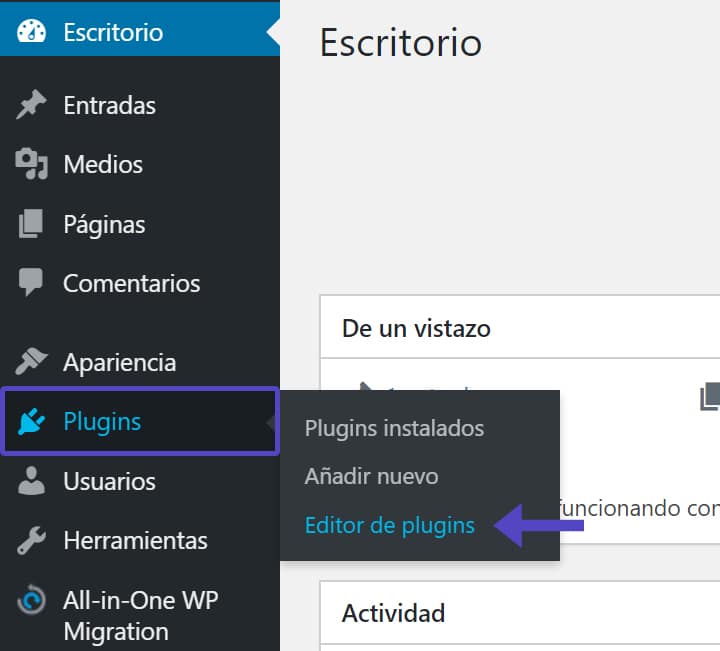 Cómo eliminar límite 512 MB Plugin All-In-One WP Migration WordPress